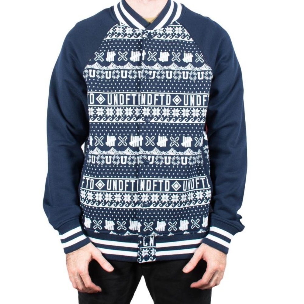 UNDEFEATED 5 STRIKES VARSITY JACKET